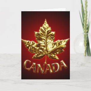 Canadá Cartões Canadá Mapeia Cartões de Saudação F