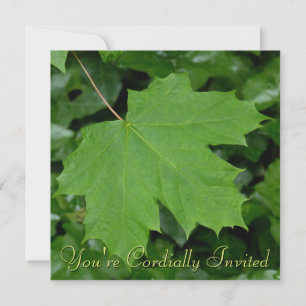 Canadá Convites Mapeamento Personalizado RSVP de C