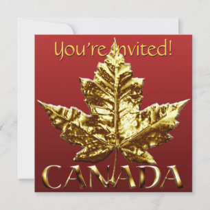 Canadá Convites para RSVP Personalizado do Canad