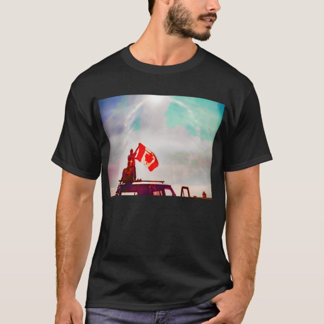 Canada Day T-Shirt with Kevin (Frente)