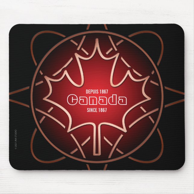 Canadá desde 1867 Mousepad (Frente)