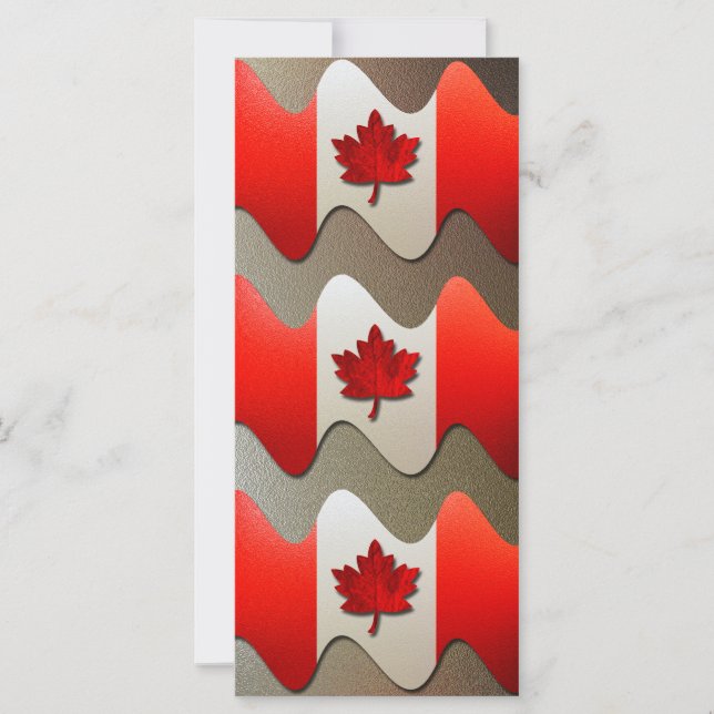 Canada Flag-Chrome por Shirley Taylor (Frente)
