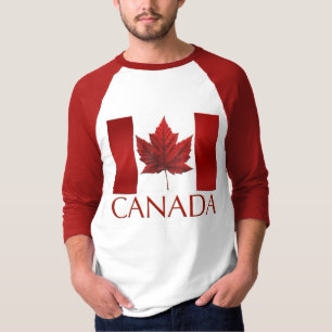 Canadá Flag Jersey T-shirts apresenta suvenir shir