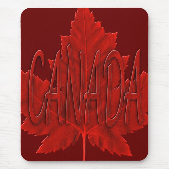 Canadá Flag Mousepad Canada Maple Leaf Mousepad (Frente)