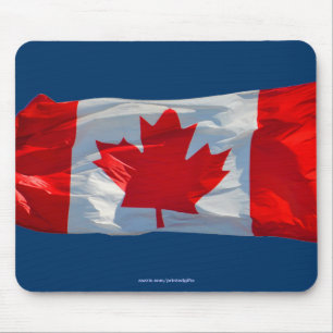 CANADÁ FLAG Patriótico Canadiano Mousepad