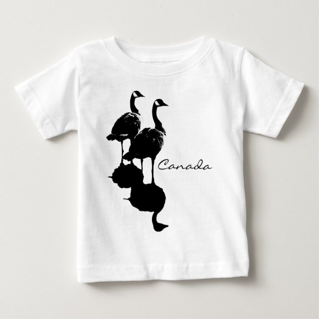 Canada Goose Souvenir Baby T-shirts e Gifes (Frente)