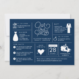 Canadá Infográfico Salvar o Anúncio de Data