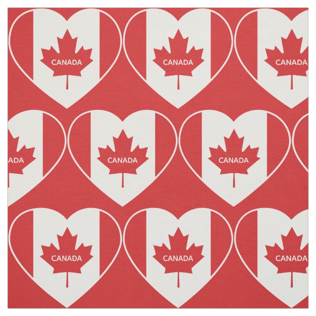Canada Love Custom Text tecido (Modelo)