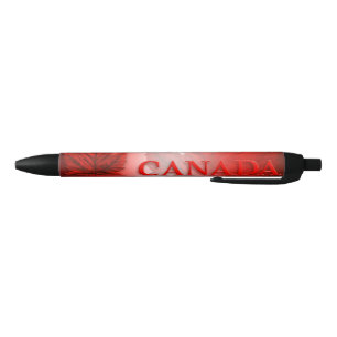 Canadá Mapear Canetas Folha do Canadá Caneta Sou