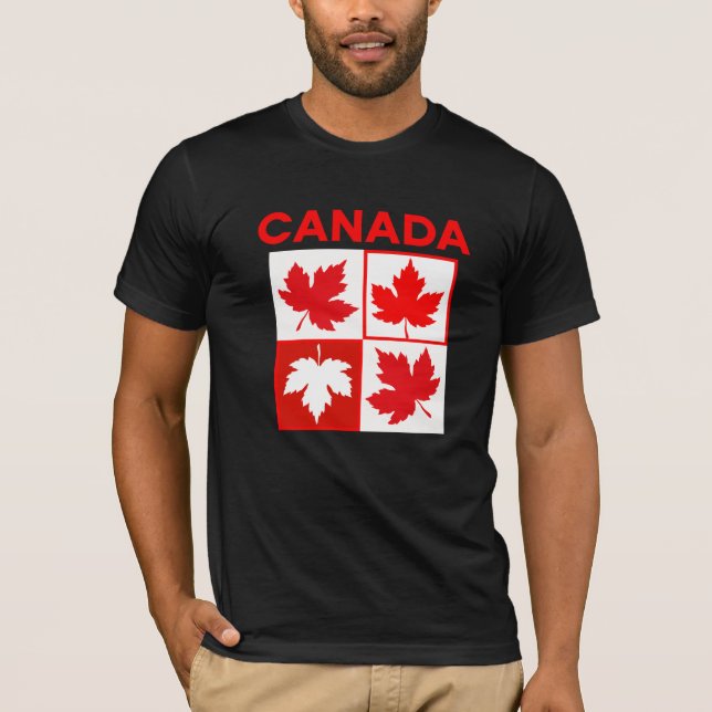 Canadá Maple Deixa T-Shirt (Frente)