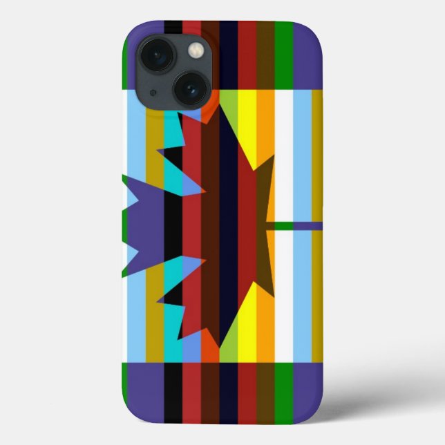 Canada Maple Leaf Pop Art 2 (Verso)