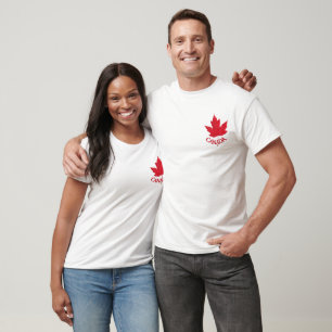 Canadá Maple Leaf T-shirt Plus Size Canada Shirt