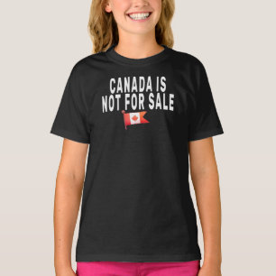 Canadá não é para venda, orgulhoso de ser camisa c