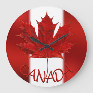 Canadá Relógio Canadá Bandeira Souvenir Wall Clock
