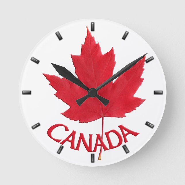 Canadá: Relógio de Parede de Souvenir (Frente)