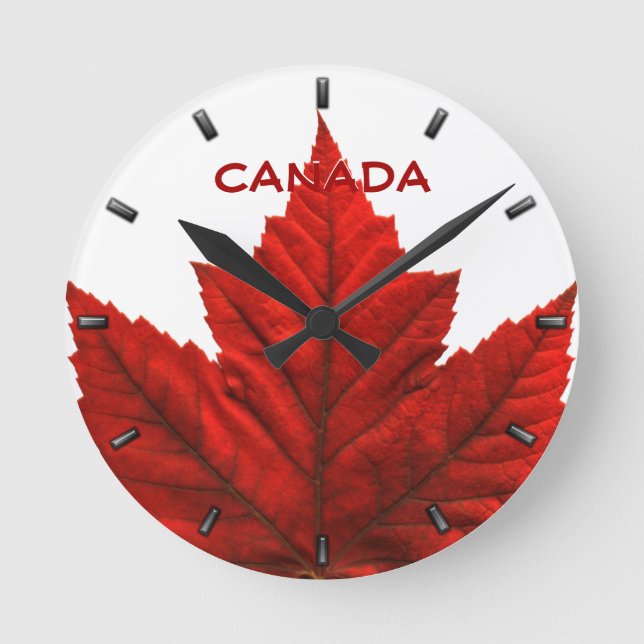 Canadá: Relógio de Parede de Souvenir (Frente)