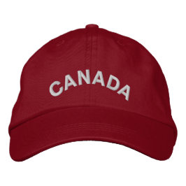 Canadá Souvenir Baseball Boné Embroborado Personal
