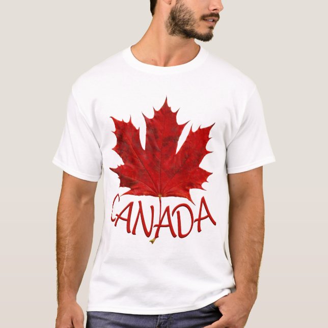Canadá Souvenir Unisex Canada T-shirts (Frente)