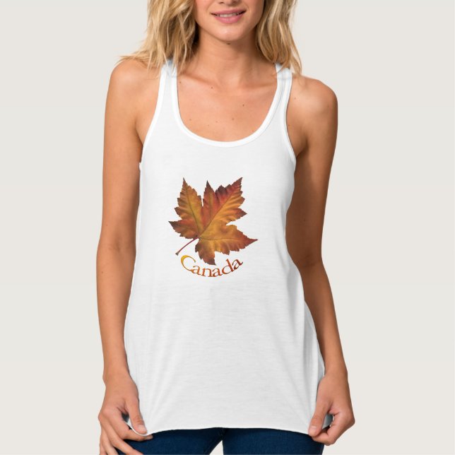 Canadá: Souvenirs é Women's Tank Top Canada Gifts (Frente)