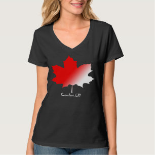 Canadense, Eh t-shirt da folha de bordo