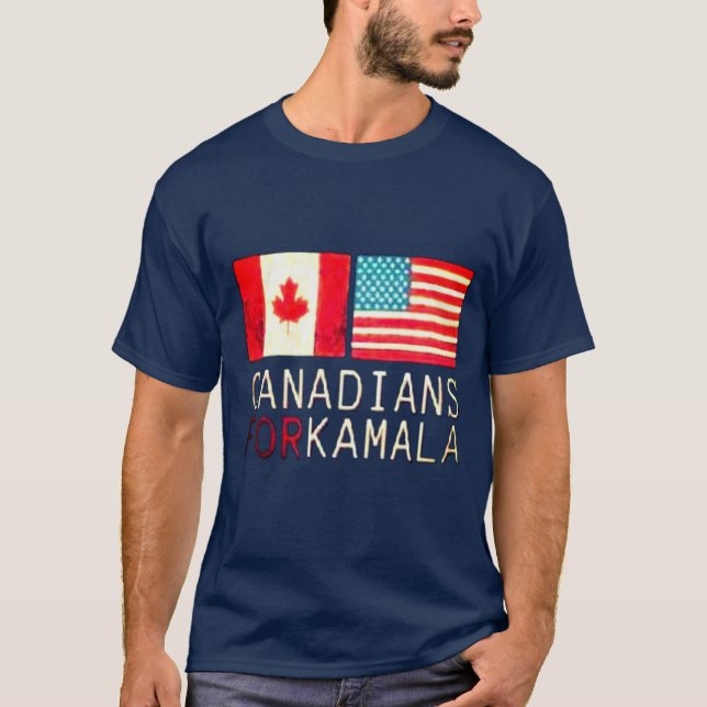 Canadianos para Camala T-Shirt (Frente)