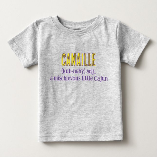 Canaille Baby T-shirt (Frente)