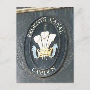 Canal de Regent - Camden Lock - Londres - Cartão p