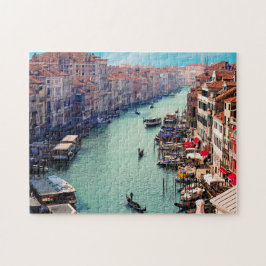 Canal de Veneza Itália Quebra-cabeça