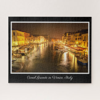 Canal Grande à Noite, Veneza, Itália Quebra-cabeça