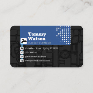 Canalizador principal Handy Man Cartão de visita