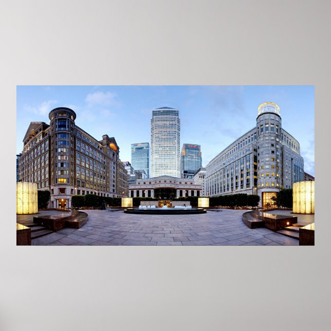 canary_wharf_england 2 poster FROM 8.99 (Frente)