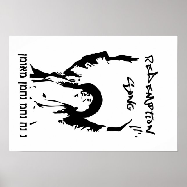 Canção de Redenção Poster (Frente)