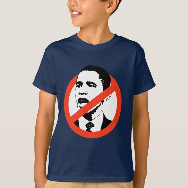 Cancele o t-shirt de Obama (Frente)