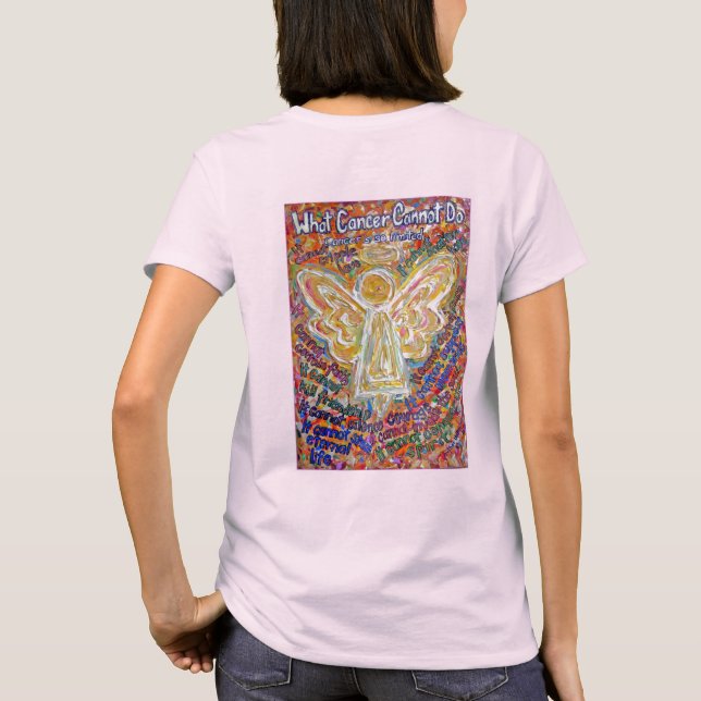 Cancer Anjo T-Shirt (Verso)