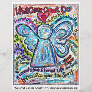 Cancer Colorido Angel Flyer