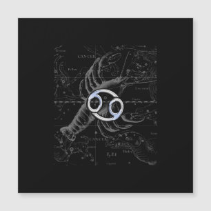 Cancer de Estilo Cromo Símbolo Zodiac em Hevelius