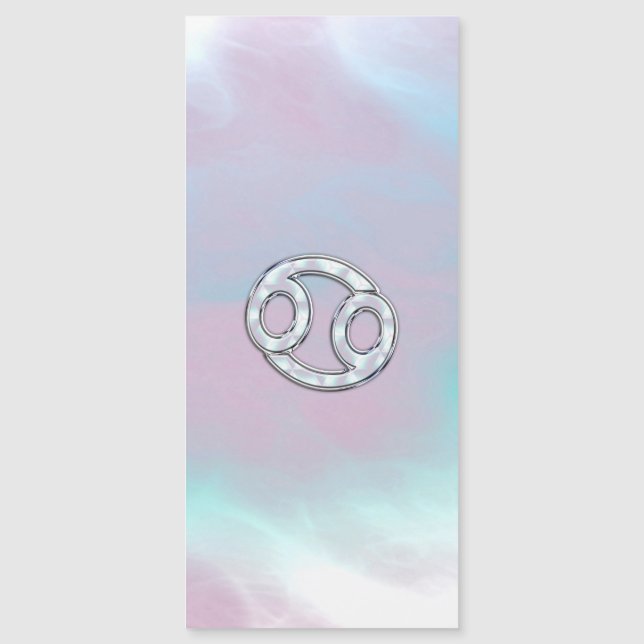 Cancer de Estilo Pérola Símbolo Zodiac (Frente)