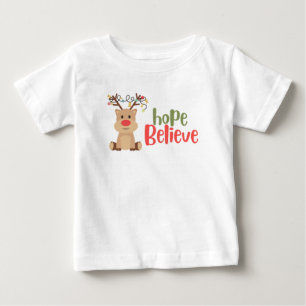 cancer de infância.esperança natalino Camiseta de 