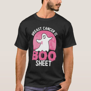 Câncer de Mama É Folha de Boo Camiseta de Câncer d