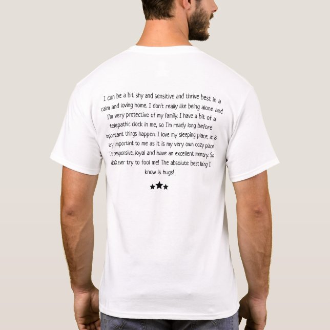 Cancer Dog - Pet Astro - T-shirt (Verso)