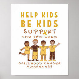 cancer e Impressões de apoio ao Poster infantil