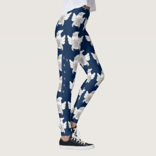 Cancer Gnomo - Símbolo Astrologia Leggings Angel