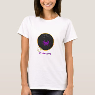 Cancer Horoscópio T-Shirt