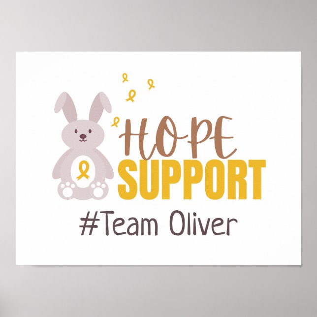 cancer infantil. POSTER e IMPRESSÃO (Frente)