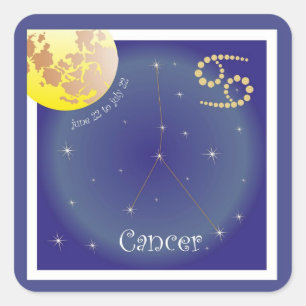 Cancer June 22 to de July de 22 autocolantes