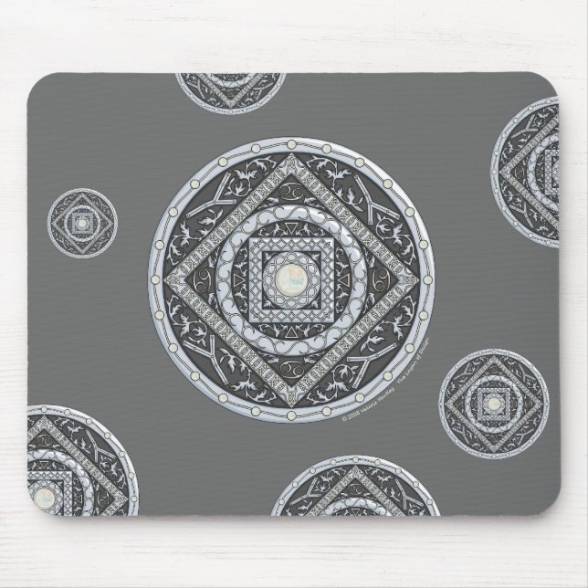 Cancer Mandala Mousepad (Frente)