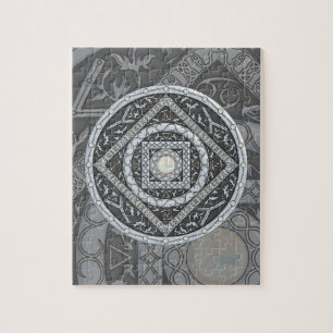 Cancer Mandala Quebra-cabeça