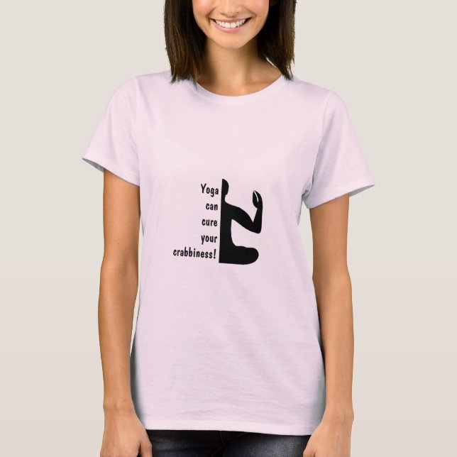 Cancer - Sinal de Zodíaco - Camiseta Petite Yoga (Frente)