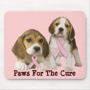 Cancro da mama Mousepad do lebreiro