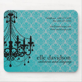 Candelabro Mousepad do salão de beleza